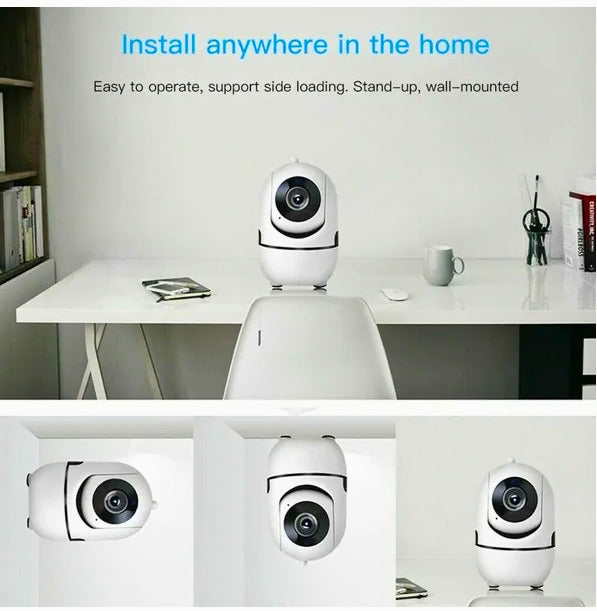 1080P WiFi Baby & Pet Monitor with Night Vision & 360° Pan