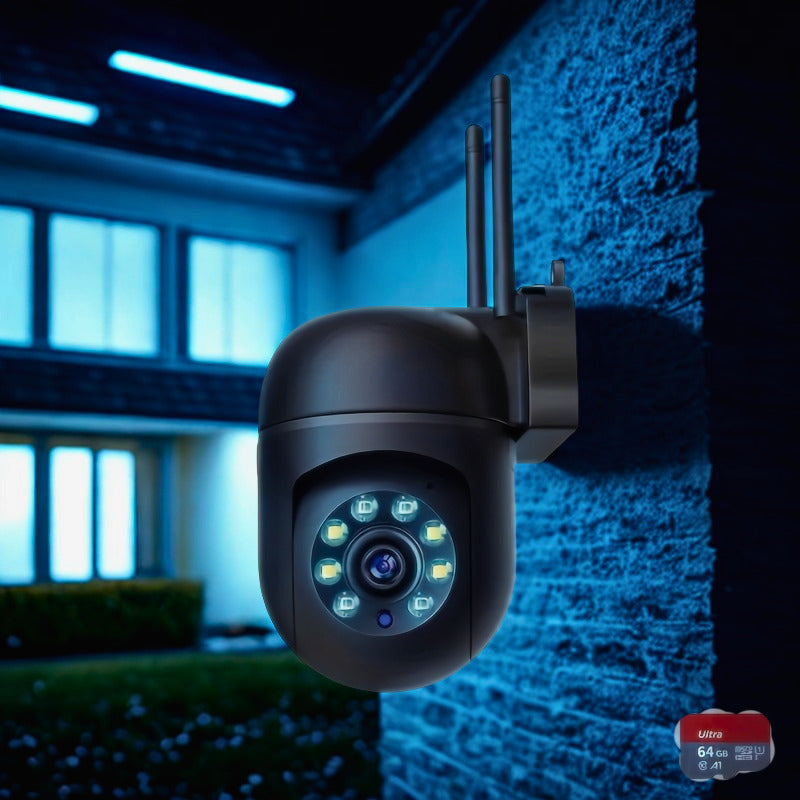 360° Outdoor WiFi Security Camera with Night Vision